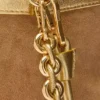 Mittlere Flamenco Purse aus laminiertem Lammleder Mittlere Flamenco Purse aus laminiertem Lammleder
