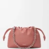 Mittlere Flamenco Purse aus weichem Nappa-Lammleder Mittlere Flamenco Purse aus weichem Nappa-Lammleder