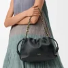 Mittlere Flamenco Purse aus weichem Nappa-Lammleder Mittlere Flamenco Purse aus weichem Nappa-Lammleder