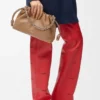 Mittlere Flamenco Purse aus weichem Nappa-Lammleder Mittlere Flamenco Purse aus weichem Nappa-Lammleder