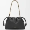 Mittlere Flamenco Purse aus weichem Nappa-Lammleder Mittlere Flamenco Purse aus weichem Nappa-Lammleder