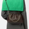 Mittlere Flamenco Purse aus weichem Nappa-Lammleder Mittlere Flamenco Purse aus weichem Nappa-Lammleder