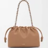 Mittlere Flamenco Purse aus weichem Nappa-Lammleder Mittlere Flamenco Purse aus weichem Nappa-Lammleder