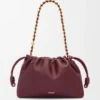 Mittlere Flamenco Purse aus weichem Nappa-Lammleder Mittlere Flamenco Purse aus weichem Nappa-Lammleder