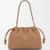 Mittlere Flamenco Purse aus weichem Nappa-Lammleder Mittlere Flamenco Purse aus weichem Nappa-Lammleder