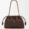 Mittlere Flamenco Purse aus weichem Nappa-Lammleder Mittlere Flamenco Purse aus weichem Nappa-Lammleder