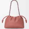 Mittlere Flamenco Purse aus weichem Nappa-Lammleder Mittlere Flamenco Purse aus weichem Nappa-Lammleder