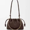 Mittlere Flamenco Purse aus weichem Nappa-Lammleder Mittlere Flamenco Purse aus weichem Nappa-Lammleder