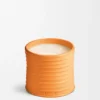 Mittlere Kerze mit Orangenblüte