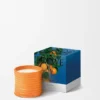 Mittlere Kerze mit Orangenblüte