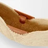 Mittlere loewe Swing-Tasche aus Raffia und Kalbsleder Mittlere loewe Swing-Tasche aus Raffia und Kalbsleder