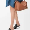 Mittlere «Puzzle Edge»-Tasche aus klassischem Kalbsleder Mittlere «Puzzle Edge»-Tasche aus klassischem Kalbsleder