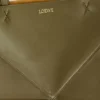 Mittlere Puzzle Fold Tote Bag aus glänzendem Kalbsleder Mittlere Puzzle Fold Tote Bag aus glänzendem Kalbsleder