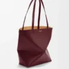 Mittlere Puzzle Fold Tote Bag aus glänzendem Kalbsleder Mittlere Puzzle Fold Tote Bag aus glänzendem Kalbsleder