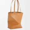Mittlere Puzzle Fold Tote Bag aus glänzendem Kalbsleder Mittlere Puzzle Fold Tote Bag aus glänzendem Kalbsleder