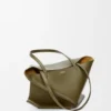 Mittlere Puzzle Fold Tote Bag aus glänzendem Kalbsleder Mittlere Puzzle Fold Tote Bag aus glänzendem Kalbsleder