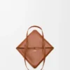 Mittlere Puzzle Fold Tote Bag aus glänzendem Kalbsleder Mittlere Puzzle Fold Tote Bag aus glänzendem Kalbsleder
