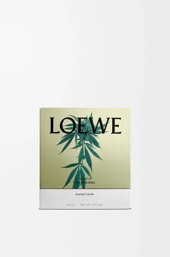 Mittlere Scent of Marihuana-Duftkerze Mittlere Scent of Marihuana-Duftkerze