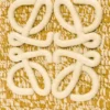 Mittlerer «Eclipse»-Korb aus Raffia und Kalbsleder Mittlerer «Eclipse»-Korb aus Raffia und Kalbsleder