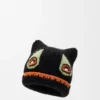 Mütze aus einer Mischung aus Wolle, Alpaka und Mohair Mütze aus einer Mischung aus Wolle, Alpaka und Mohair
