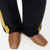 Origami-Pantoffel aus weichem Kalbsleder