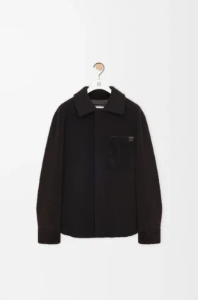 Overshirt aus Lammfell