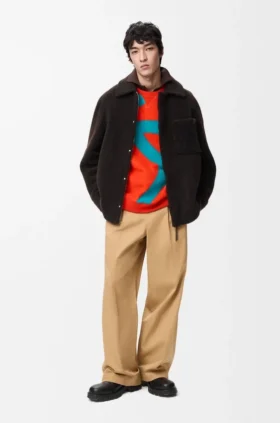 Overshirt aus Lammfell
