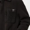 Overshirt aus Lammfell Overshirt aus Lammfell