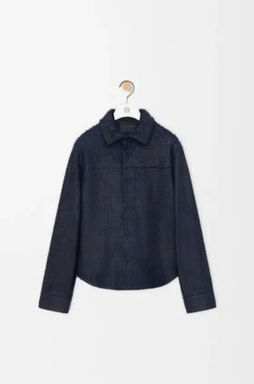 Overshirt aus Nappa-Lammleder