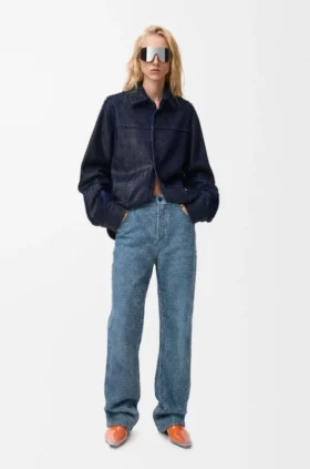 Overshirt aus Nappa-Lammleder