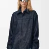 Overshirt aus Nappa-Lammleder Overshirt aus Nappa-Lammleder