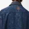 Overshirt aus Nappa-Lammleder und Baumwolle Overshirt aus Nappa-Lammleder und Baumwolle