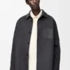 Overshirt aus Wolle und Kaschmir Overshirt aus Wolle und Kaschmir