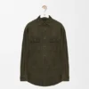 Overshirt aus Ziegenwildleder Overshirt aus Ziegenwildleder