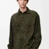 Overshirt aus Ziegenwildleder Overshirt aus Ziegenwildleder