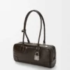 Panta Amazona 31 Cropped-Tasche aus glänzendem Kalbsleder Panta Amazona 31 Cropped-Tasche aus glänzendem Kalbsleder