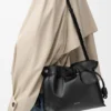 Panta Medium Flamenco Clutch aus glänzendem Kalbsleder Panta Medium Flamenco Clutch aus glänzendem Kalbsleder