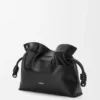 Panta Medium Flamenco Clutch aus glänzendem Kalbsleder Panta Medium Flamenco Clutch aus glänzendem Kalbsleder