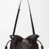Panta Medium Flamenco Clutch aus glänzendem Kalbsleder Panta Medium Flamenco Clutch aus glänzendem Kalbsleder