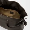 Panta Medium Flamenco Clutch aus glänzendem Kalbsleder Panta Medium Flamenco Clutch aus glänzendem Kalbsleder