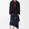 Parka mit Kapuze aus Baumwolle und Seide Parka mit Kapuze aus Baumwolle und Seide