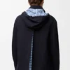 Parka mit Kapuze aus Baumwolle und Seide Parka mit Kapuze aus Baumwolle und Seide