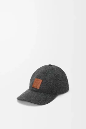 Patch-Cap aus Wolle