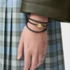 Pebble-Armband aus Kalbsleder