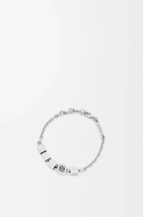 Pebble Cube-Armband aus Sterlingsilber