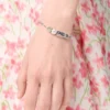 Pebble Cube-Armband aus Sterlingsilber Pebble Cube-Armband aus Sterlingsilber