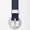 Pebble-Gürtel aus glattem Kalbsleder