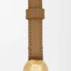 Pebble-Gürtel aus glattem Kalbsleder
