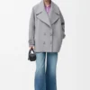 Pebble-Peacoat aus Wolle Pebble-Peacoat aus Wolle