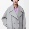 Pebble-Peacoat aus Wolle Pebble-Peacoat aus Wolle